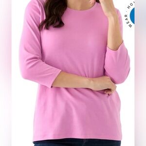 Kim Rogers®Women's Heather T-Shirt in Orchid Moon Pd, Size XXL